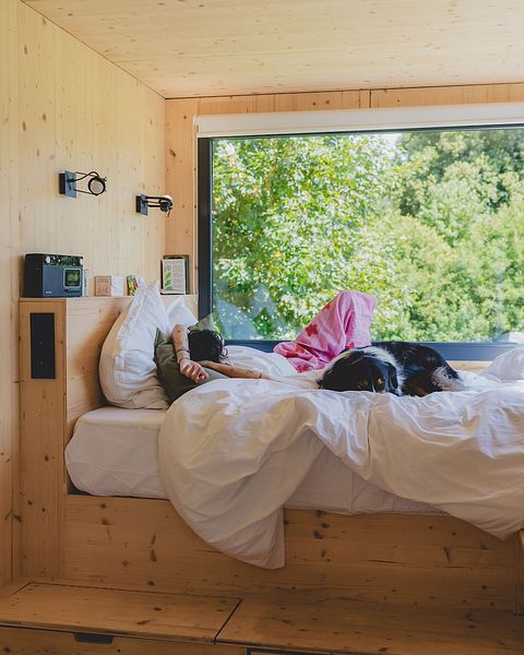 Ökologisches Minihaus mit Blick aufs Land - 2