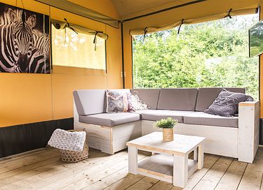 Glamping in a luxury tent with a terrace - 4