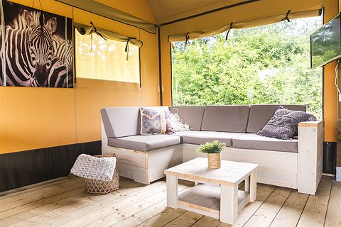 Glamping in a luxury tent with a terrace - 4