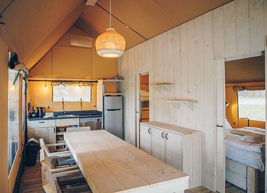Luxe glamping tent voor 7 personen - 5