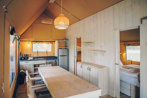 Luxe glamping tent voor 7 personen - 5