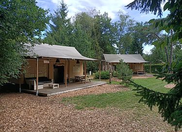 Glamping tent with private bathroom (5p) - 4