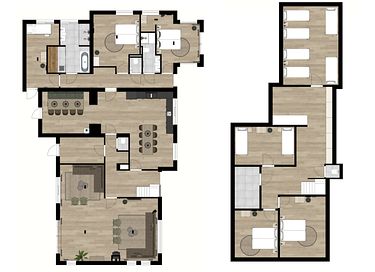 Luxury group accommodation with sauna and hot tub - 31