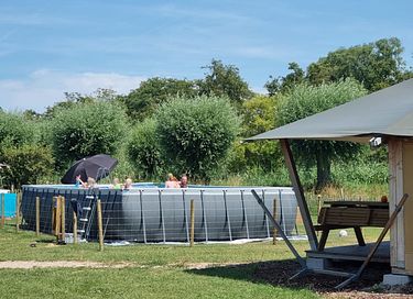  Glamping à la ferme laitière et animale - 4