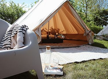 Luxe Glamperen in sfeervol ingerichte tent - 4