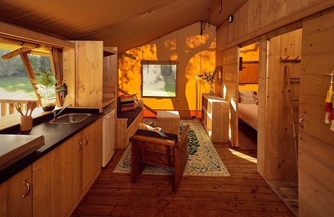 Luxuriöses Glampingzelt (7 Pers.) mit Whirlpool - 4