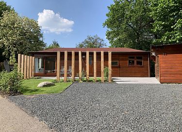 Tiny lodge with terrace in the woods - 15