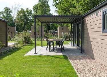 Ruime lodge met hottub en sauna  - 17