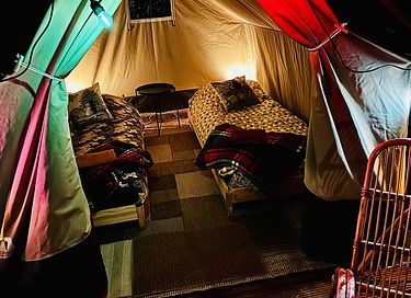 Safaritent op een eco-camping in Groningen - 7