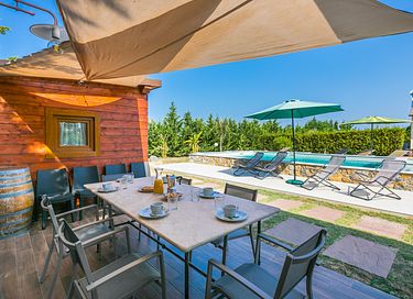 Luxe vakantiehuis met poolhouse  - 12