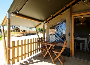 Glamping-Zelt mit Blick auf den See - 4