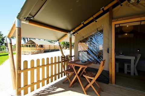 Glamping-Zelt mit Blick auf den See - 4