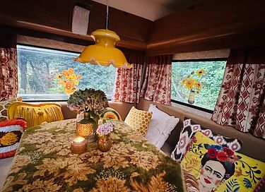 Retro B&B Caravan on a Small Island  - 5