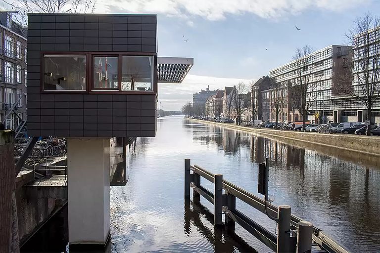 Unique cabin over the water in Amsterdam - 1