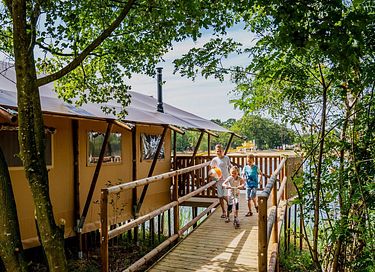 Tente glamping unique (8p) au bord d'un lac - 6