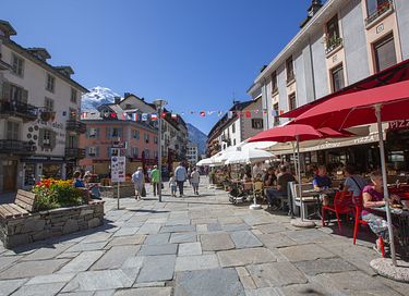 Tweepersoons chalet met uitzicht op bergen - 12