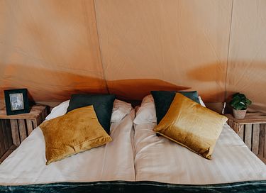 Festival-achtige sfeer op een pop-up camping - 8
