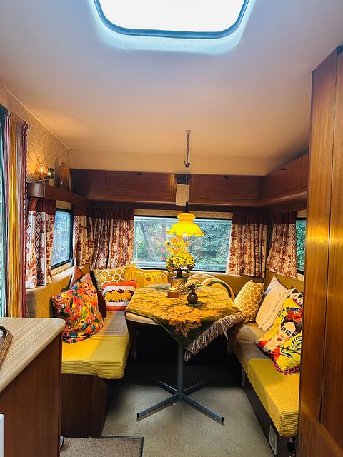 Retro B&B Caravan on a Small Island  - 4