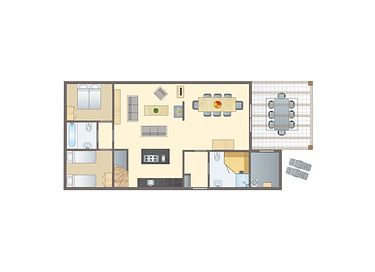 Vakantiehuis (8p) op Zeeuws eiland met sauna - 17