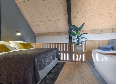 Ecologische lodge in voormalige stal - 8