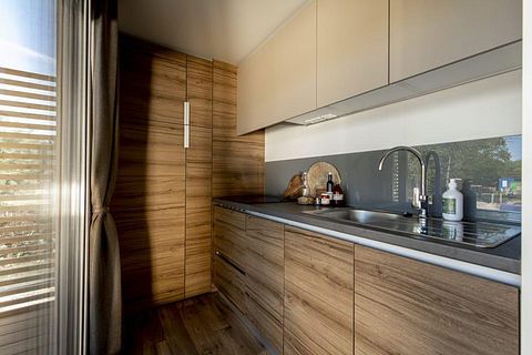 Chalet en bois avec jacuzzi (6p) - 5