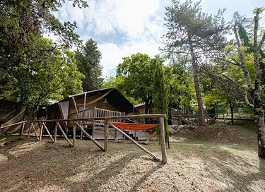 Leuke glampingtent in Italië voor 5 personen