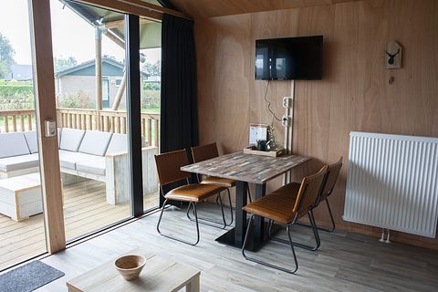 4-persoons lodge met eigen sanitair - 4