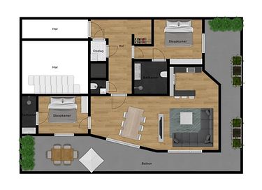 Appartement (4p) met prachtig zeezicht - 9