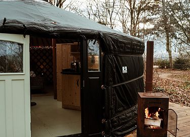 Overnachten in een buitengewone Yurt  - 2