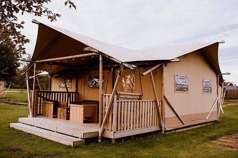 Luxuriöses Safarizelt (5 Personen) mit Klimaanlage - 4