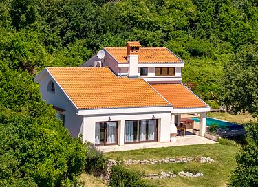 Villa met zoutwaterzwembad en zeezicht - 44