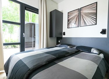 Lodge mit Sauna direkt am Wasser - 10