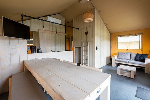 Glamping tent (6p) op hoogte - 4