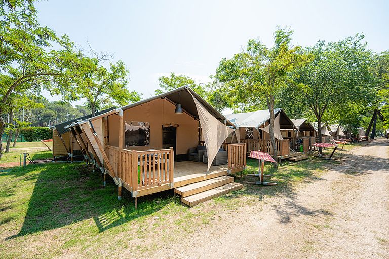 Glamping tent (5p) near the sea in Croatia - 1