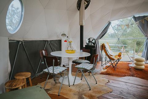 Luxe dome tent op leuke camping in Gelderland - 5