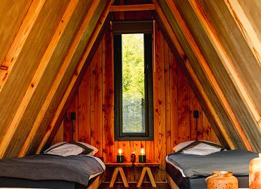 A-frame tiny house voor 2 personen - 4