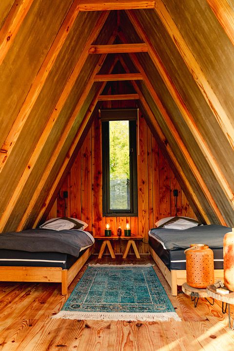 A-frame tiny house voor 2 personen - 4