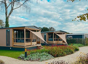 3 Tiny Lodges zusammen (12 Personen)