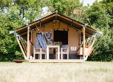 Bell tent (2p) op een fantastische plek - 1
