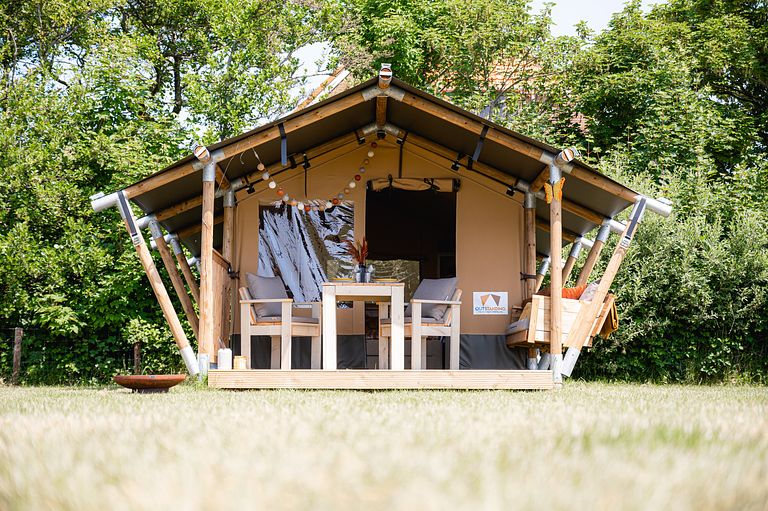 Bell tent (2p) op een fantastische plek - 1