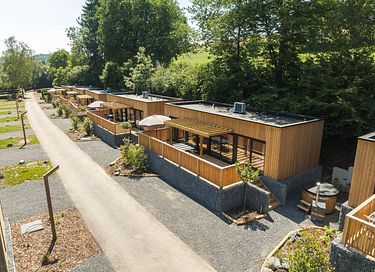 Lodge di lusso con vasca idromassaggio in Lussemburgo