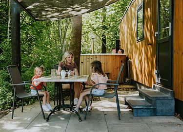 Vakantiehuisje met hottub voor 5 personen
