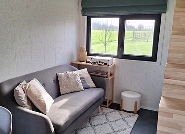 Tiny House met weids landelijk uitzicht - 36