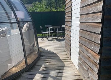 Slapen onder de sterren in luxe bubbel - 9