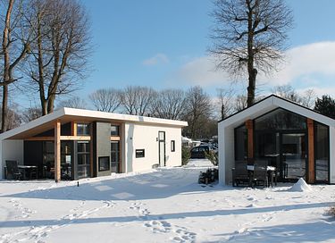 Groen vakantiehuisje op park in Gelderland - 18