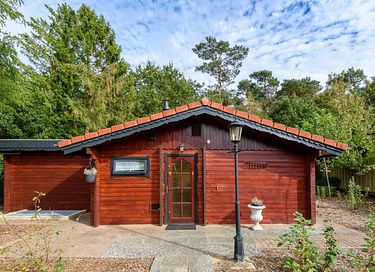 Cabane en rondins robuste avec sauna dans la forêt - 35
