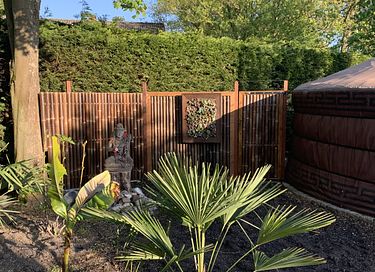 Romantische Yurt met hottub - 24