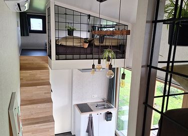 Tiny House met weids landelijk uitzicht - 39