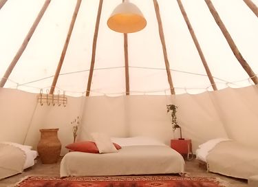 Schlafen in einem echten Tipi am Wasser - 7