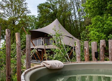 De koning onder de glamping tenten!  - 22